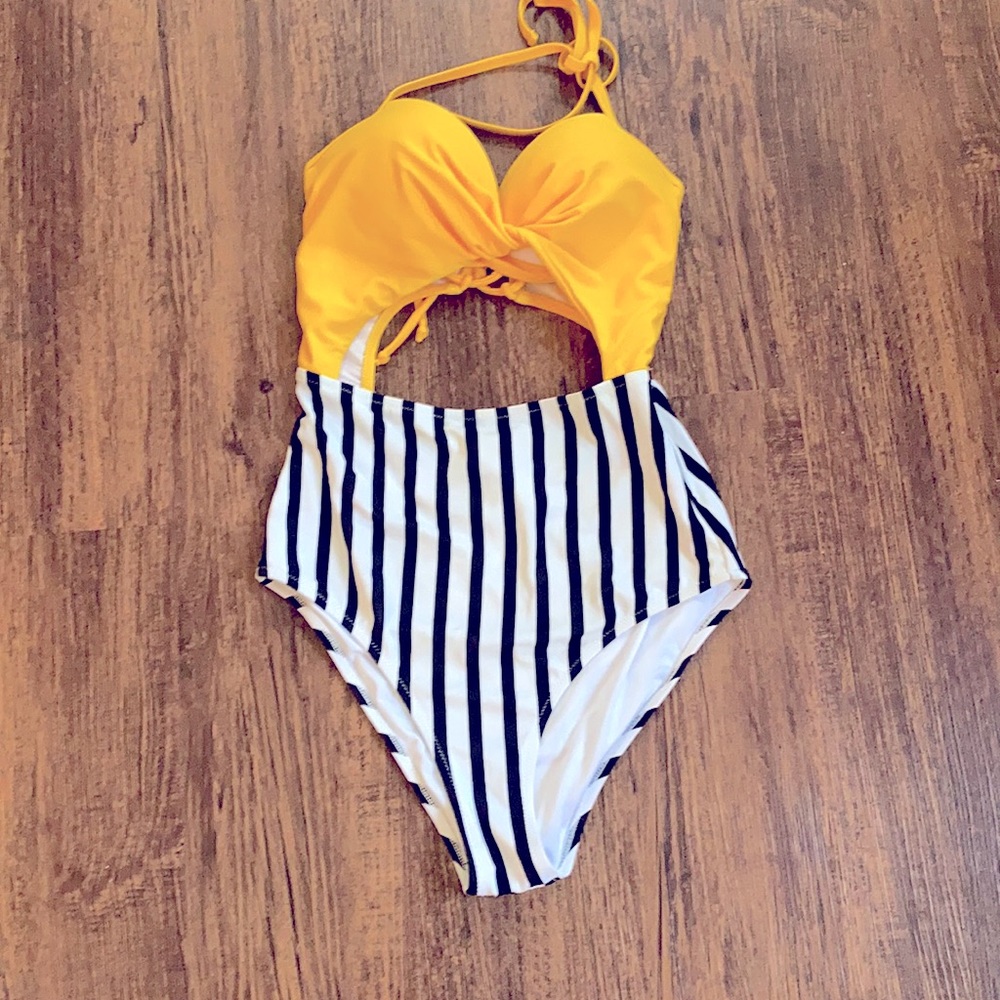 Super cute cut out one piece